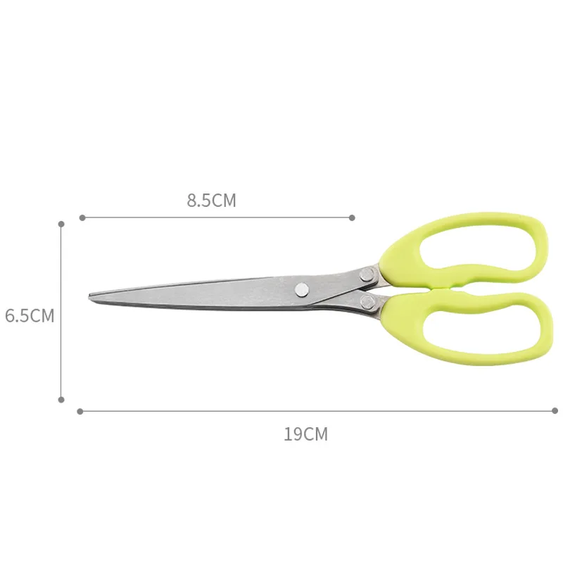 3 / 5 camada multifuncional salada vegetal cortar tesoura de cebolinha de aço inoxidável cortador de cozinha tesouras acessórios