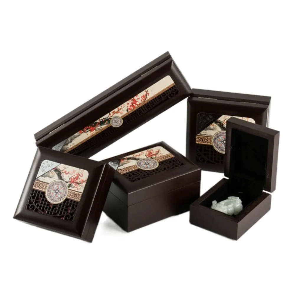 

Браслет, ожерелье, деревянная шкатулка для драгоценностей, серьги, кольца, подвеска, винтажный чехол для безделушек, органайзер для хранения, коробка для демонстрации ювелирных изделий, пыленепроницаемая