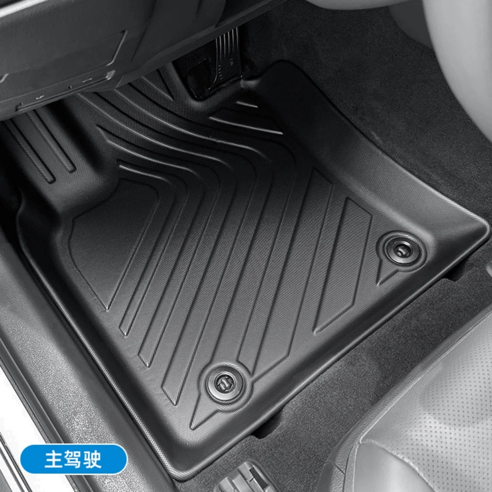 Für RHD LEXUS LBX 2024 2025 TPE Allwetter-Fußmatten Kofferraummatte Wasserdichte Bodenmatte Rechtslenker – Detail 3