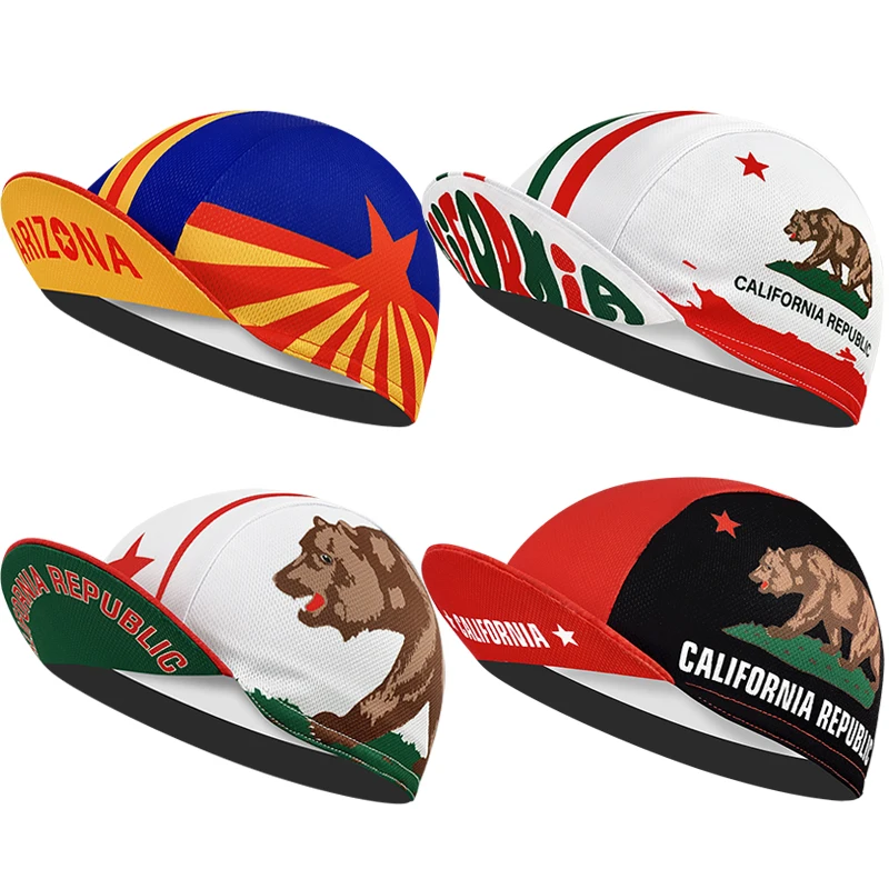 New popular cycling cap,polyester polyester,sweat absorbent,unisex,cartoon bear