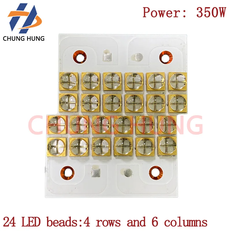 

350W curing module 395nm UV LED module high-quality high-power water-cooled curing lamp board silk screen printing equipment use