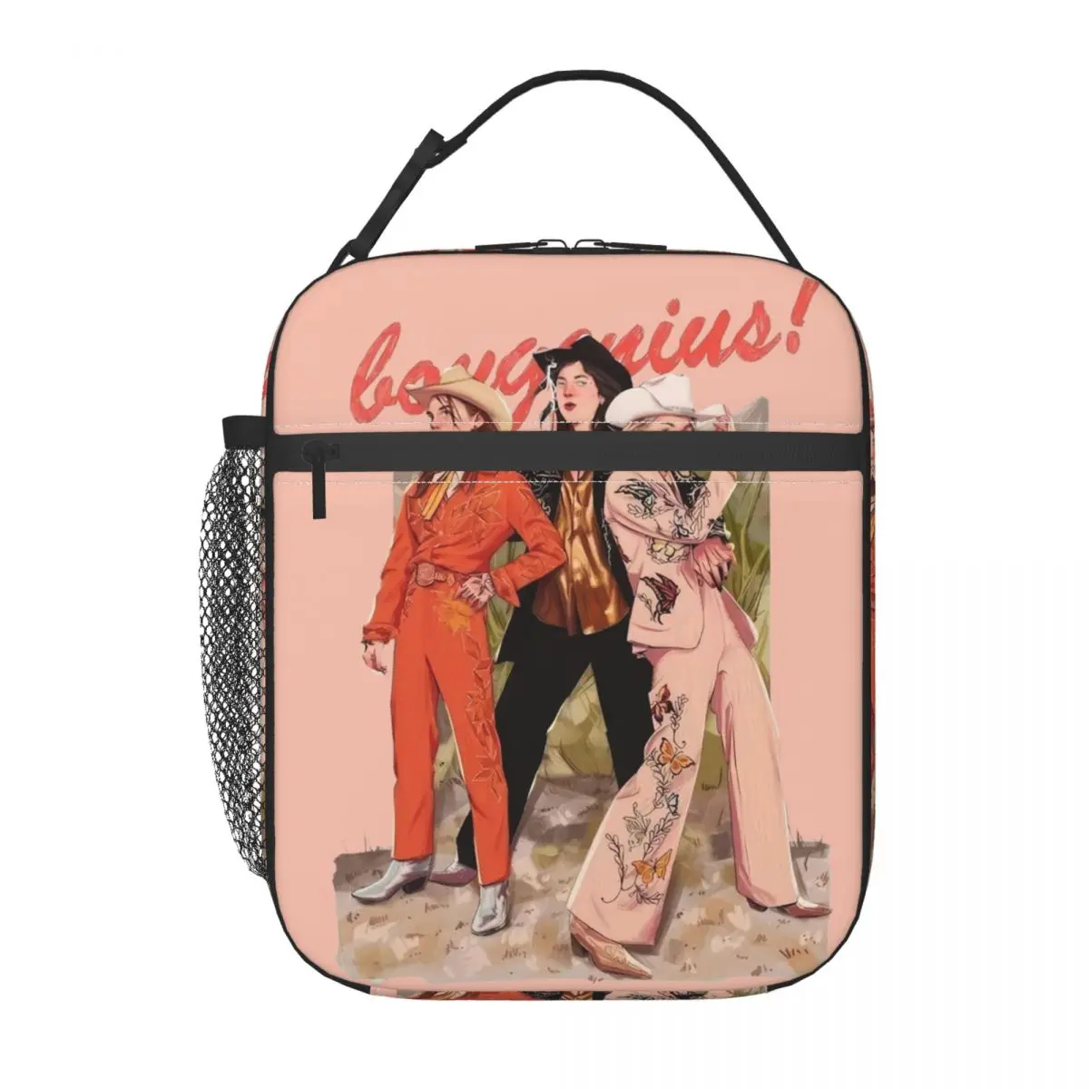 Lunch Boxes Boygenius Rock Band Music Merch Lunch Container Multifunction Cooler Thermal Lunch Box For School