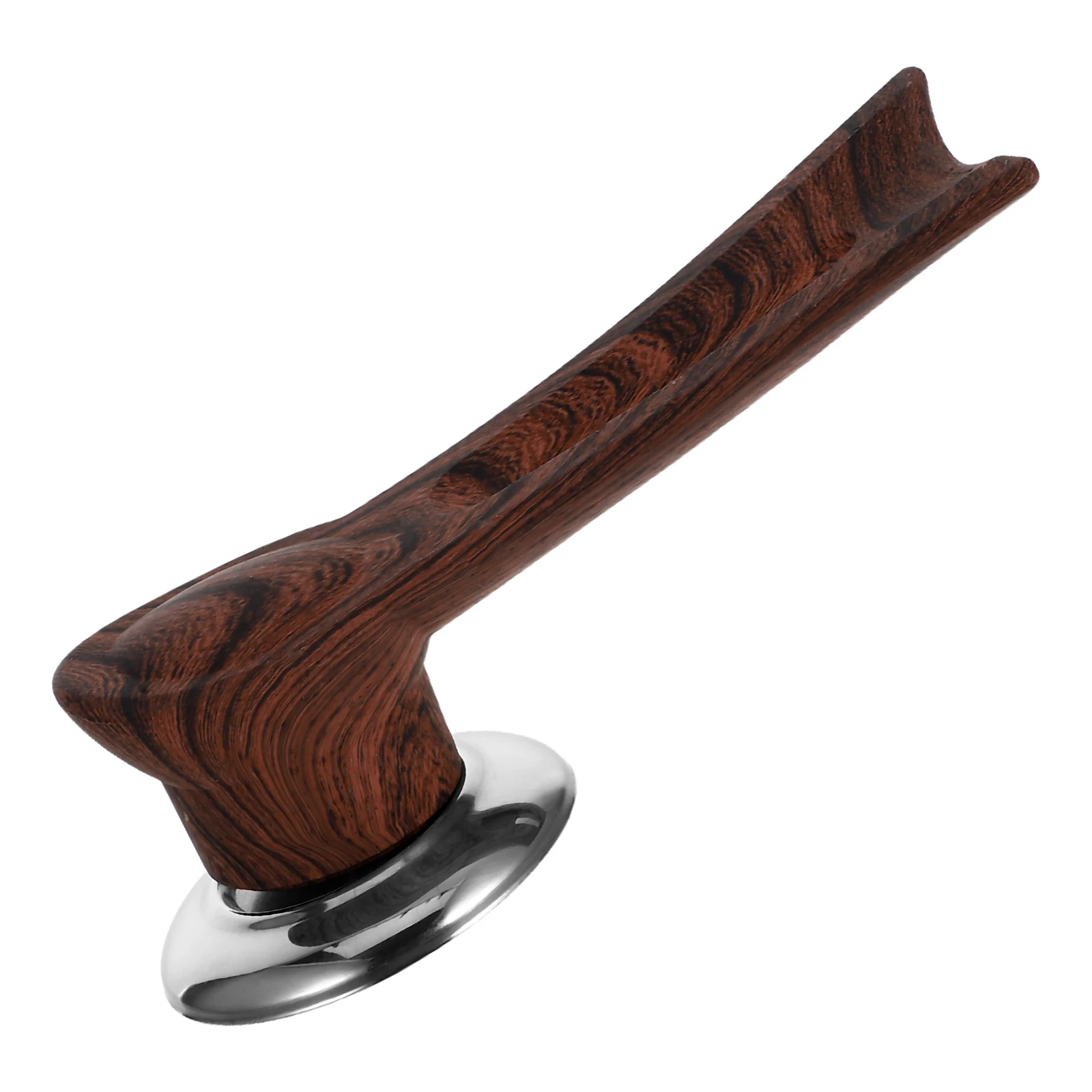 

2 шт. универсальные ручки для крышки кастрюли с текстурой под дерево, простая установка, безопасная среда приготовления пищи, универсальная ручка кастрюли