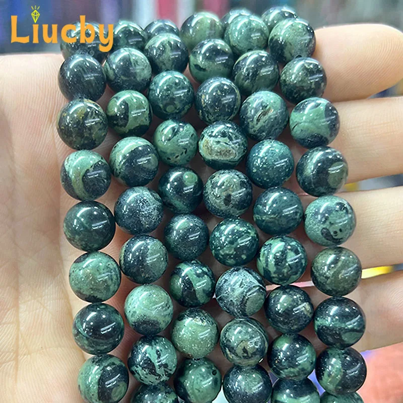 Natural Stone New Material Kambaba Jaspers Round Beads For Jewelry Making DIY Charm Bracelet Earrings15