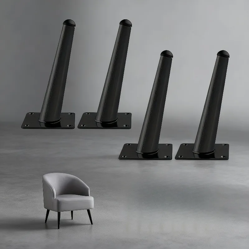 4pcs Heavy-Duty Metal Furniture Legs for Sofa, Coffee Table, TV Stand, Furniture Legs For Table, Cabinet Support,Decorative Feet