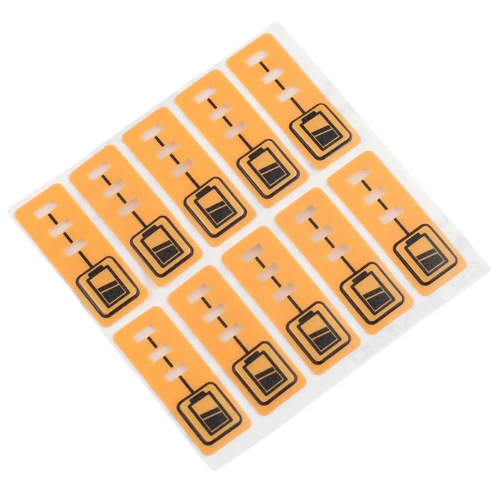 

For DCB140 For 18V Battery Replacement Battery Labels DCB200 Key Labels Battery Maintenance Easy To Use Battery Stickers