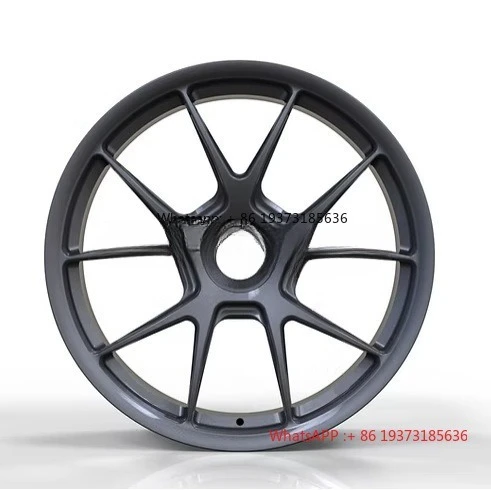 

Новый дизайн, моноблочный глянцевый серый кованый диск из алюминиевого сплава для BMW M2/M3/M4, 18-20 дюймов