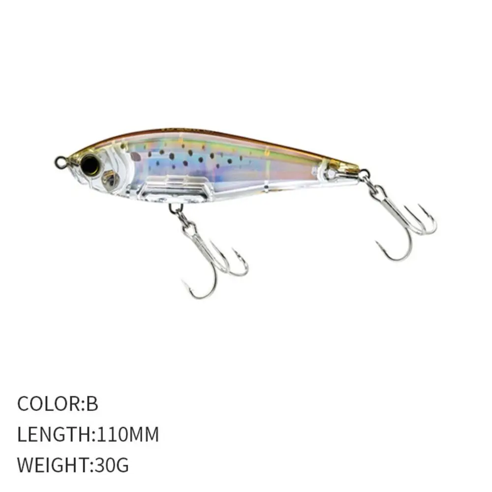 1PC 110mm 29g Slowly Sinking Fishing Lure 3D Eyes VIB Fishing Bait Minnow Wobbler Bass Artificial Bait Fishing Tackle