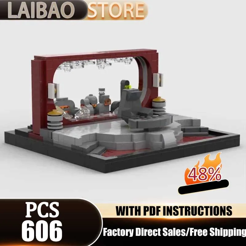 

Конструктор Star Movie Moc: Модель «Арест в Сенате», технологические кирпичики для самостоятельной сборки, игрушка для конструирования, праздничные подарки