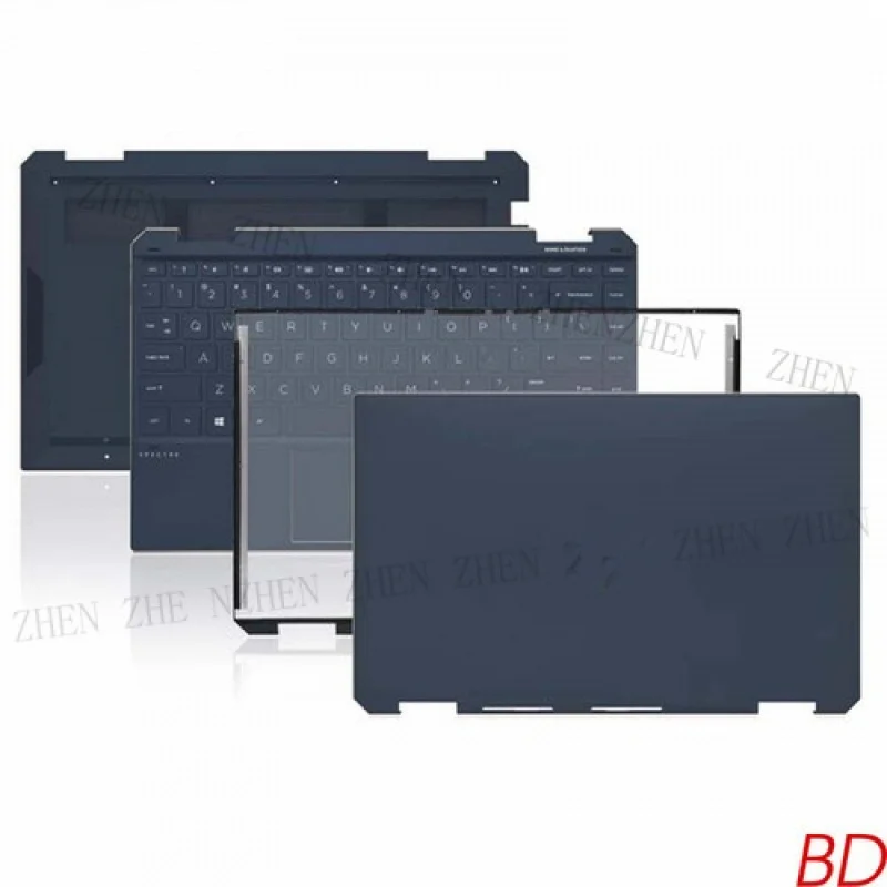 

Y Y Spectre X360 13-AW TPN-Q225 For HP LCD Back Cover Palmrest Bottom Case Shell
