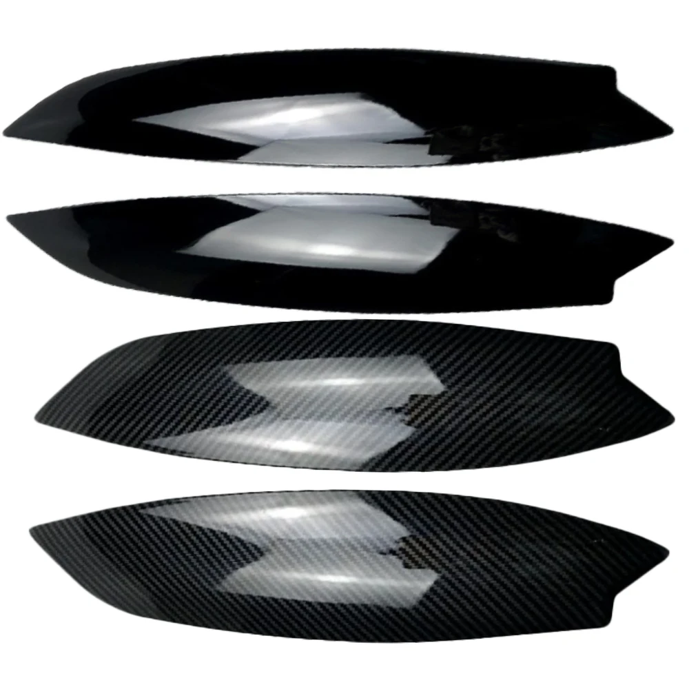 Pair Headlight Lamp Eyelid Eyebrow Trim For VW Golf 5 GTI Jetta R32 Mk5 2005 2006 2007 Headlight Eyebrows cover Left and Right