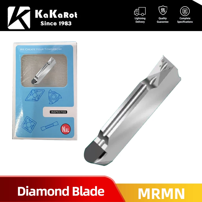 KaKarot MGMN150 200 250 300 400 500 600 MRMN Diamond Insert MRMN PCD Aluminum Alloy End Mill Tool CNC Carbide CBN Turning Lathe