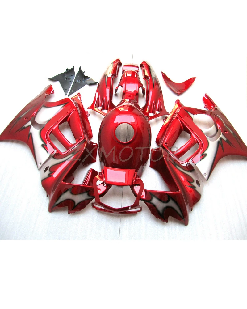 Fit For Honda CBR600 F3 1997 1998 Rebuild Fairing Kit  cbr 600 f3 97 98 Red Customizable Motorcycle fairings SZ31