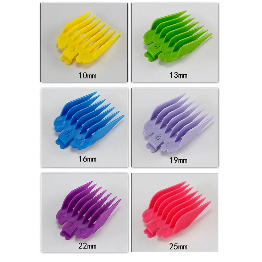 Men Hair Clipper Limit Comb Guide Trimmer Guards Attachment 3-25mm Salon Pro Universal Hairdressing Tools расческа для волос