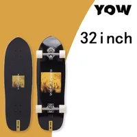 YOW land surf skateboard longboards whole kits good quality spring system branded with trucks wheels bearings and tool 5