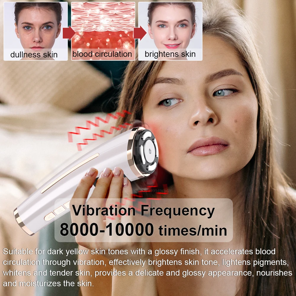 HIFU Face Lifting Facial Massager Mini HIFU Face Lifting Machine Facial Microcurrent Skin Rejuvenation Anti-aging Face Massager