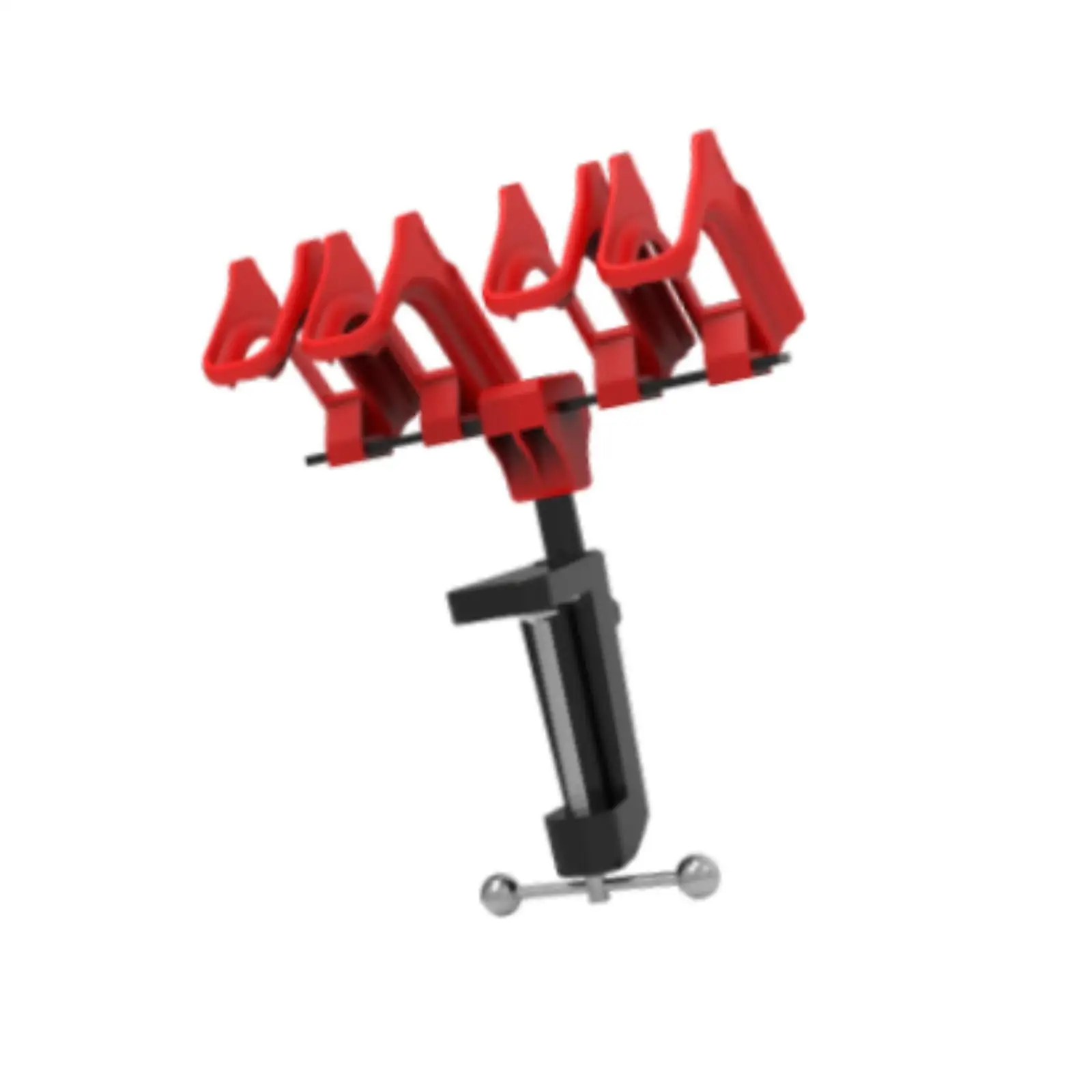 

Quick Release Airbrush Holder Rack Stable Storage for Garage Lightweight Easily Install 7.8x5.9x3.5inch Accessory 360° Swivel