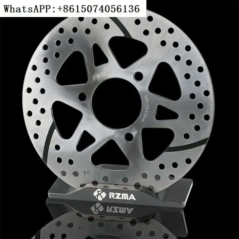 RMZA Rizuma integrated disc is suitable for ABS gear ring No.9 E200P disc brake disc. Three-hole brake disc has no sink groove.