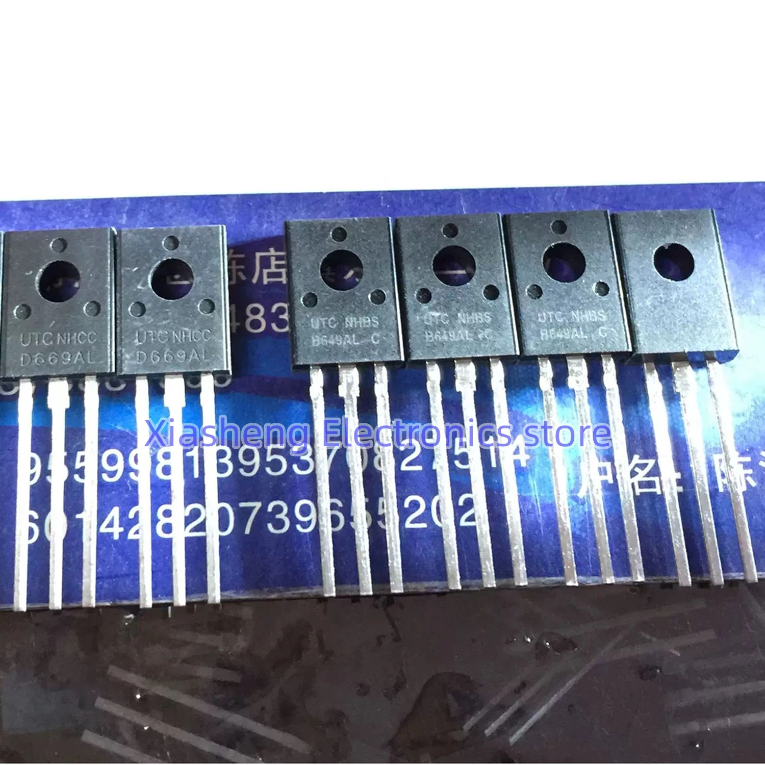 

New Original 10Pairs 2SD669AL D669AL + 2SB649AL B649AL TO-126 Transistor In Stock Good Quality