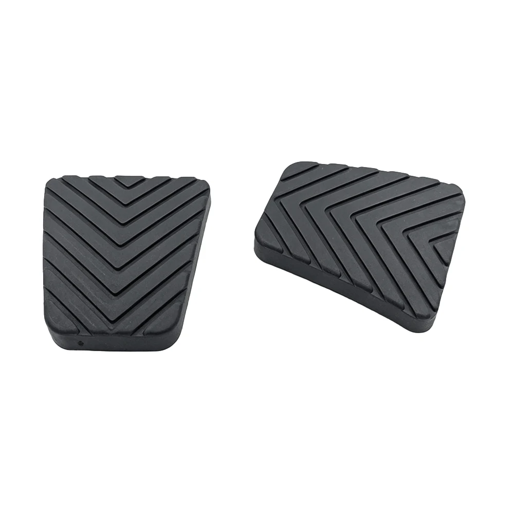 2Pcs Car Clutch Brake Pedals Rubber Brake Foot Pedal Pad Cover 32825-36000 for Kia Forte Optima Rio Sorento Soul Sportage