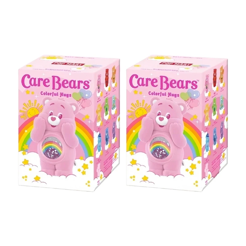 Neue Heiße Verkauf Echte Popmart Liebe Bär Bunte Umarmungen Serie Nettes Spielzeug Blind Box Trendy Spielzeug Mode Mädchen Nette Festvial geschenke