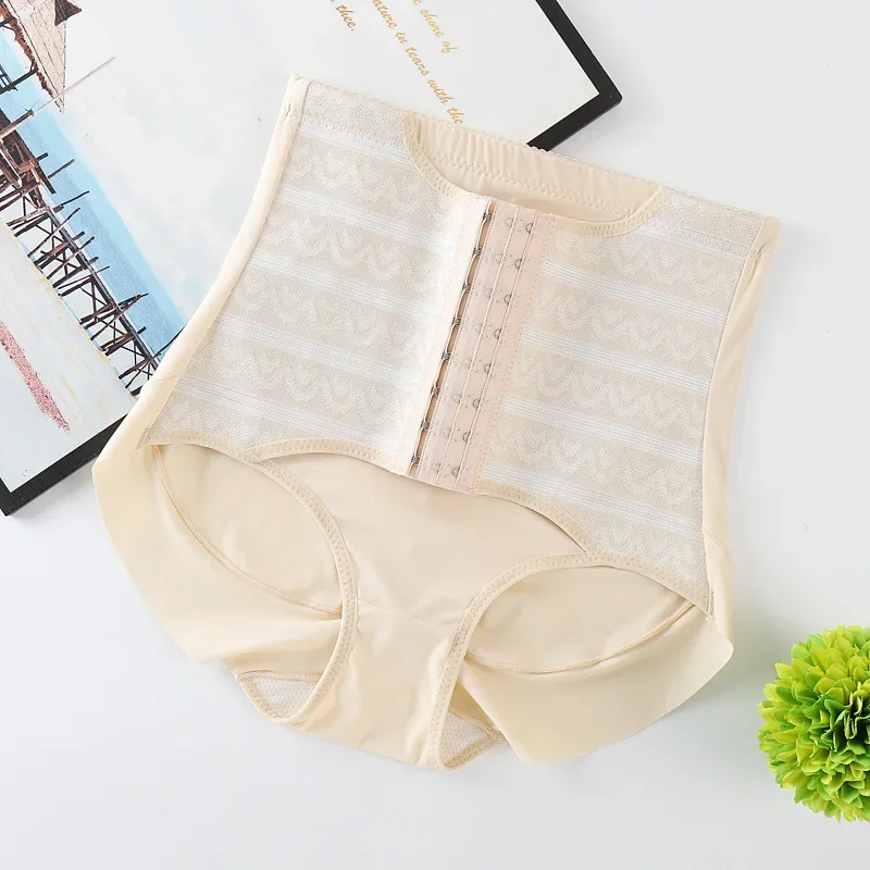 High waisted lightweight breathable belly reducing waist reducing pants hip lifting shaping and body shaping pants