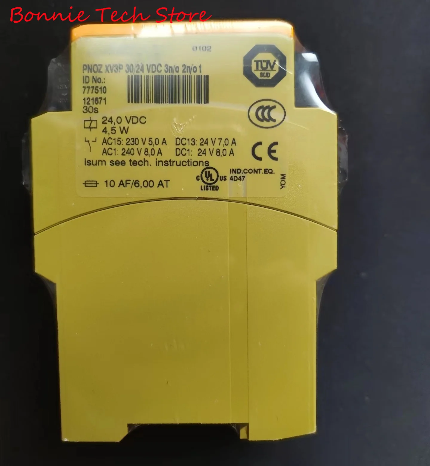 777510 for PILZ Safety relay (standalone), PNOZ XV3P 30/24 VDC 3n/o 2n/o t