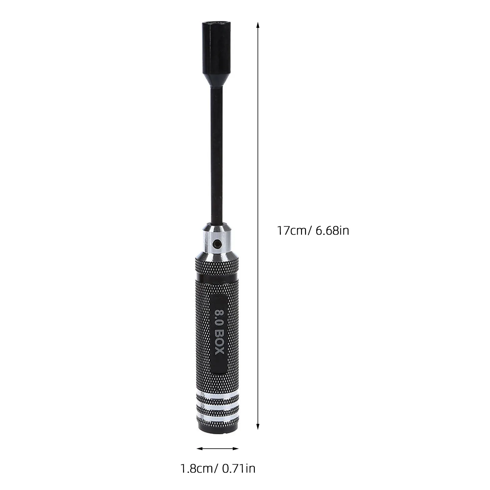 RC Screwdriver Socket Set 4 Piece Aluminum Alloy Precision Nut Driver Kit for Drone Car Boat Helicopter