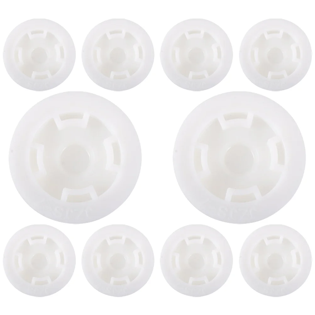 Kit Plastic Drum Seal Caps Roller Coarse Thread Poly Buttress White Barrel Plug