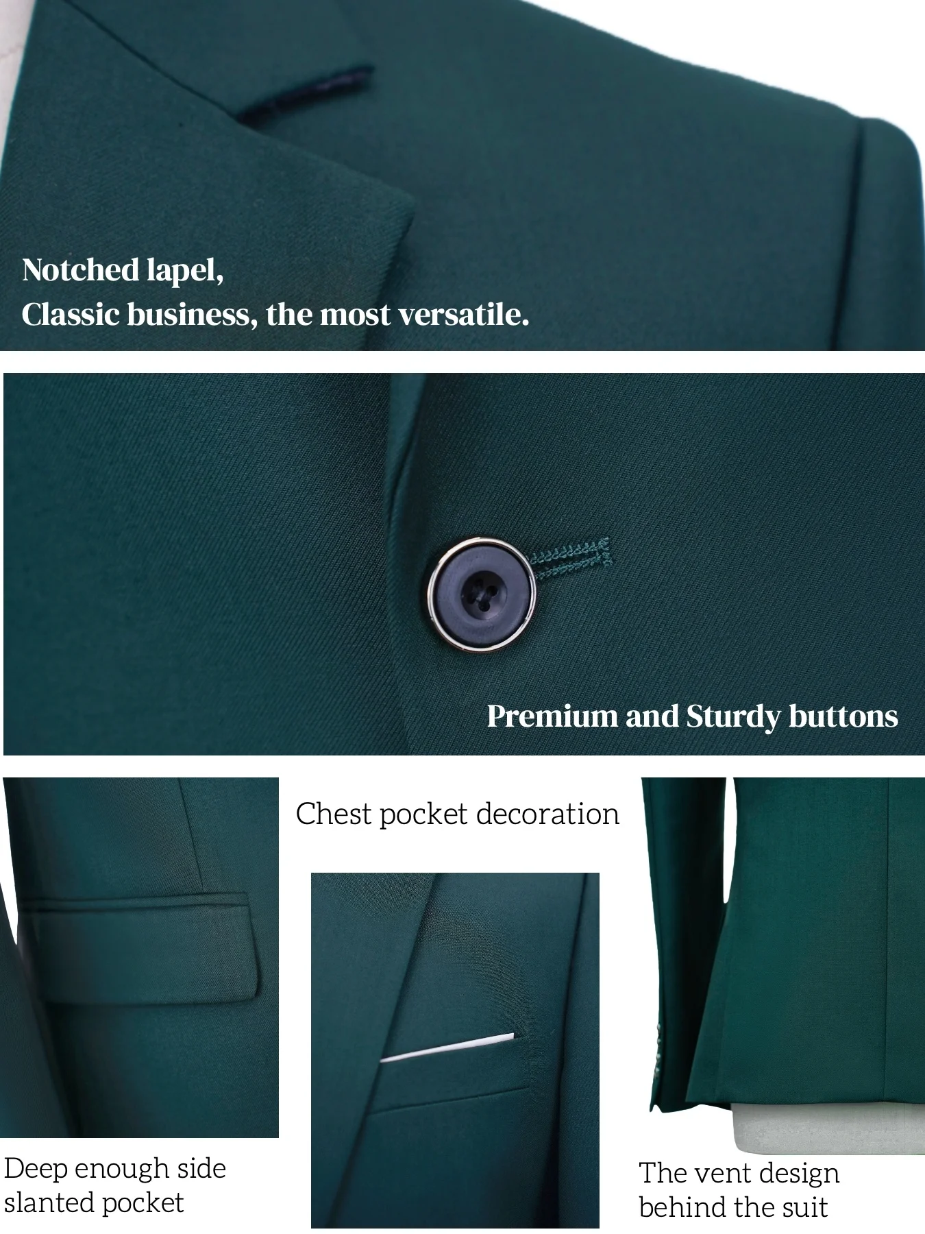 2pcs Men's All-Season Suit Set - Men'S Formal Dinner Wear review and price