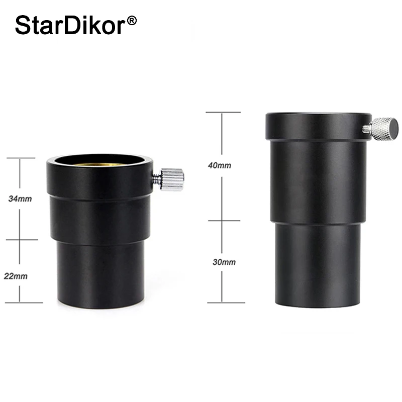 

StarDikor 1.25 Inch To 1.25 Inch Metal Length 56mm/70mm Eyepiece Extension Tube Adapter For Astronomical Telescopes