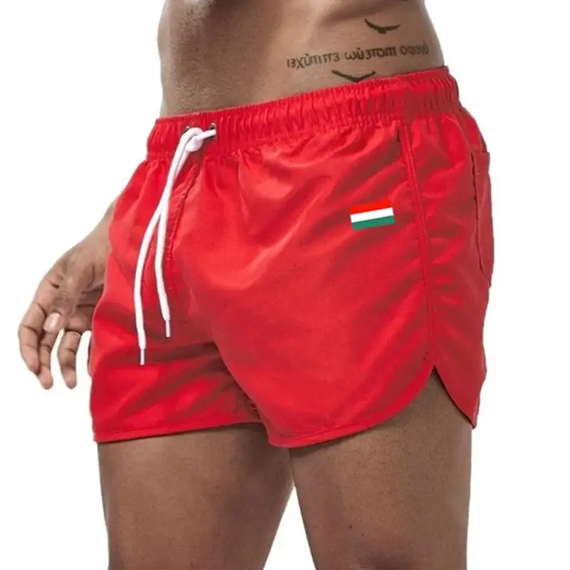 Hot Sales Mens Beach Shorts Printing Casual Quick Drying Surf Swimwear Outdoor Travel Sweatpants Summer Swimming Sports