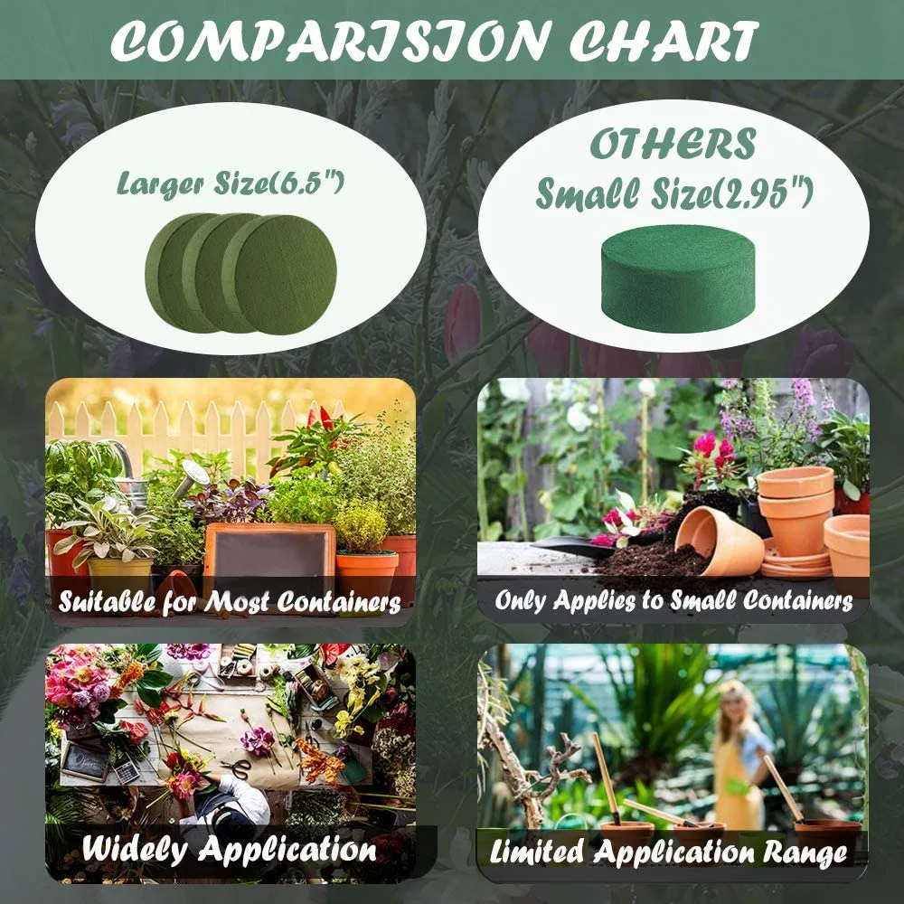 A84E-4Pcs Flower Fo…