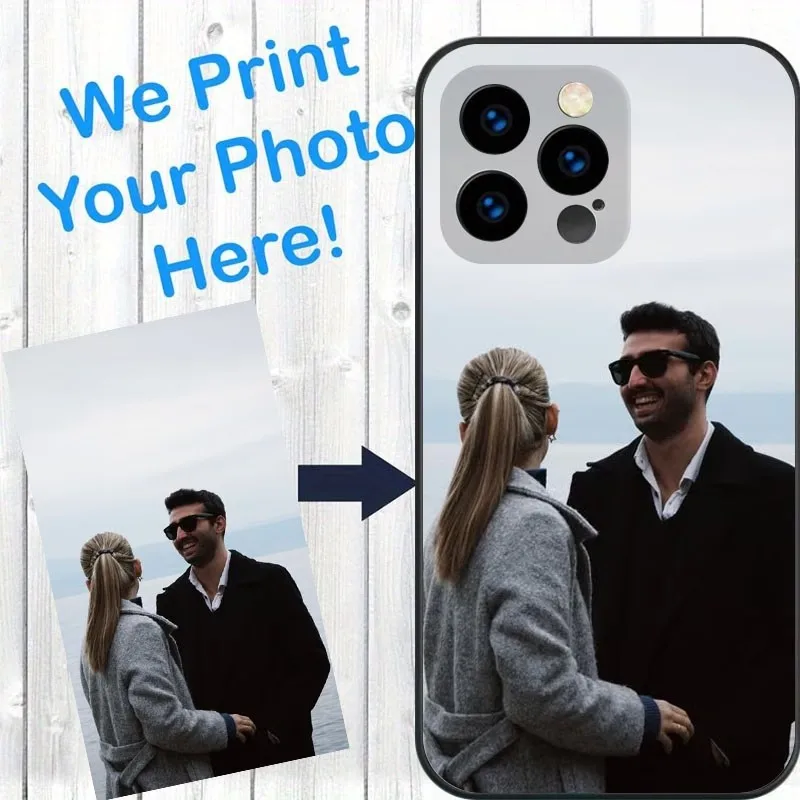 Case For iPhone 18 17 Air 16 15 14 Plus 13 12 Mini 11 Pro Max DIY Customized Photo Phone Cover For Family Friend Halloween Gift