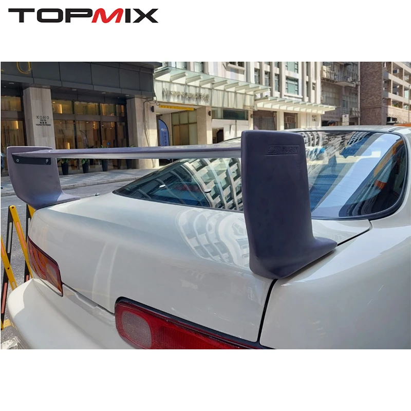 For Honda Integra Type-R Acura DC2 MU-Style Glass Fiber Rear Spoiler (Primer Finish Car Wing)