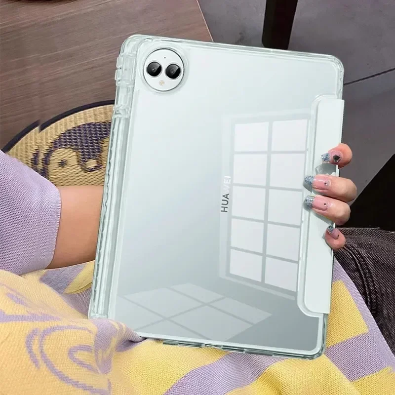 

Чехол для планшета Huawei Matepad 12X 2024 Air 12 Pro12.2 SE 11 11.5 S PaperMatte Pro11 10,4 10,8 Flip Leather Pen Slot Cover Coque