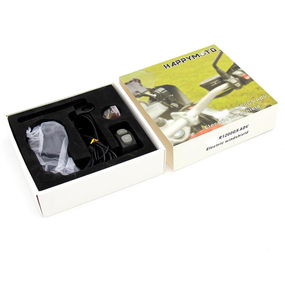 Para R1250GS R1200GS Adventure 2013-2021 R1200 parabrisas de motocicleta elevador eléctrico interruptor de Control remoto