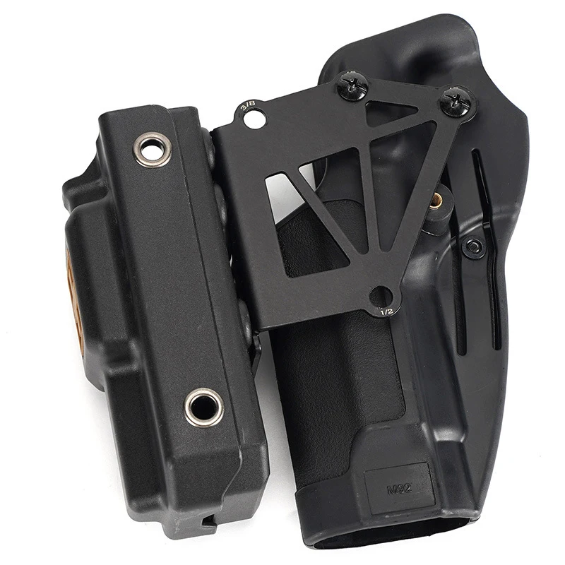 1 ชิ้น Holster อะแดปเตอร์แพลตฟอร์มสแตนเลส Holster แพลตฟอร์ม Quick Locking System แผ่นขยายสําหรับ Outdoor Camping การล่าสัตว์