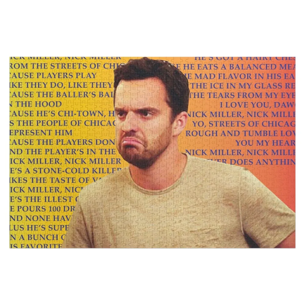 

Пазл Nick Miller Stone Cold, индивидуальный пазл для малышей, подарочный пазл на заказ