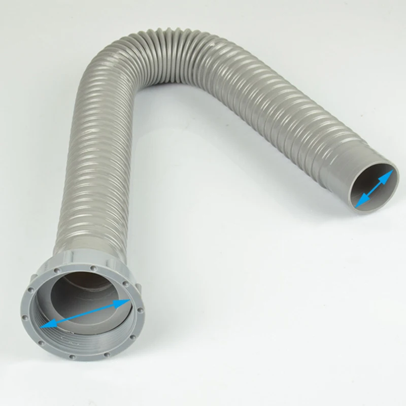 Ablaufschlauch für Waschmaschinen, dicke Entladungsqualität, PP- und PVC-Materialien, direkte Verwendung oder Verlängerung