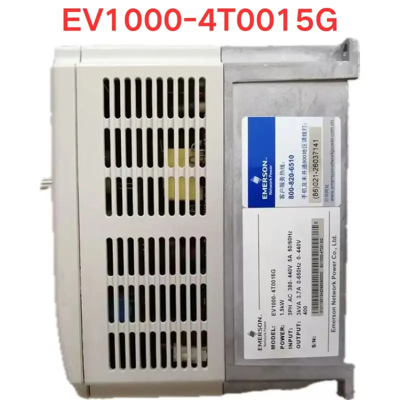 Used Emerson EV1000-4T0015G Frequency converters 1.5KW Functional test OK