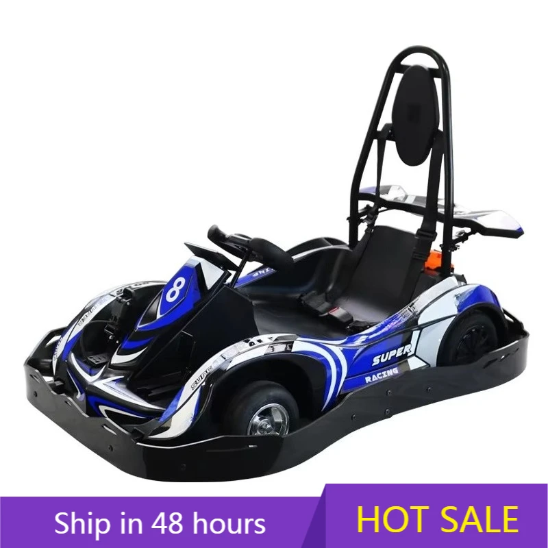 

YTYIN Professional Electronic Kart Outdoor Indoor Playground Competitive Go-kart Crazy Kart Electric Cart for Kids and Adults