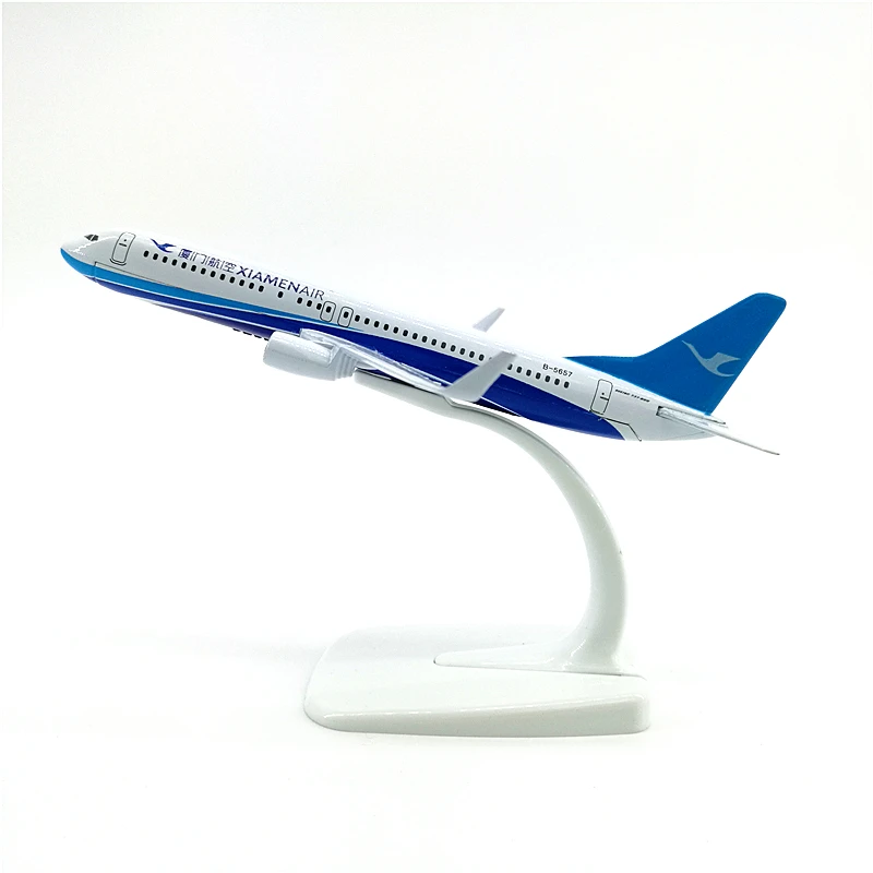 

16CM Airplane Model China XIAMEN AIR Boeing B737 Airlines Aircraft Diecast Metal Plane Model Toy Gift Collectible