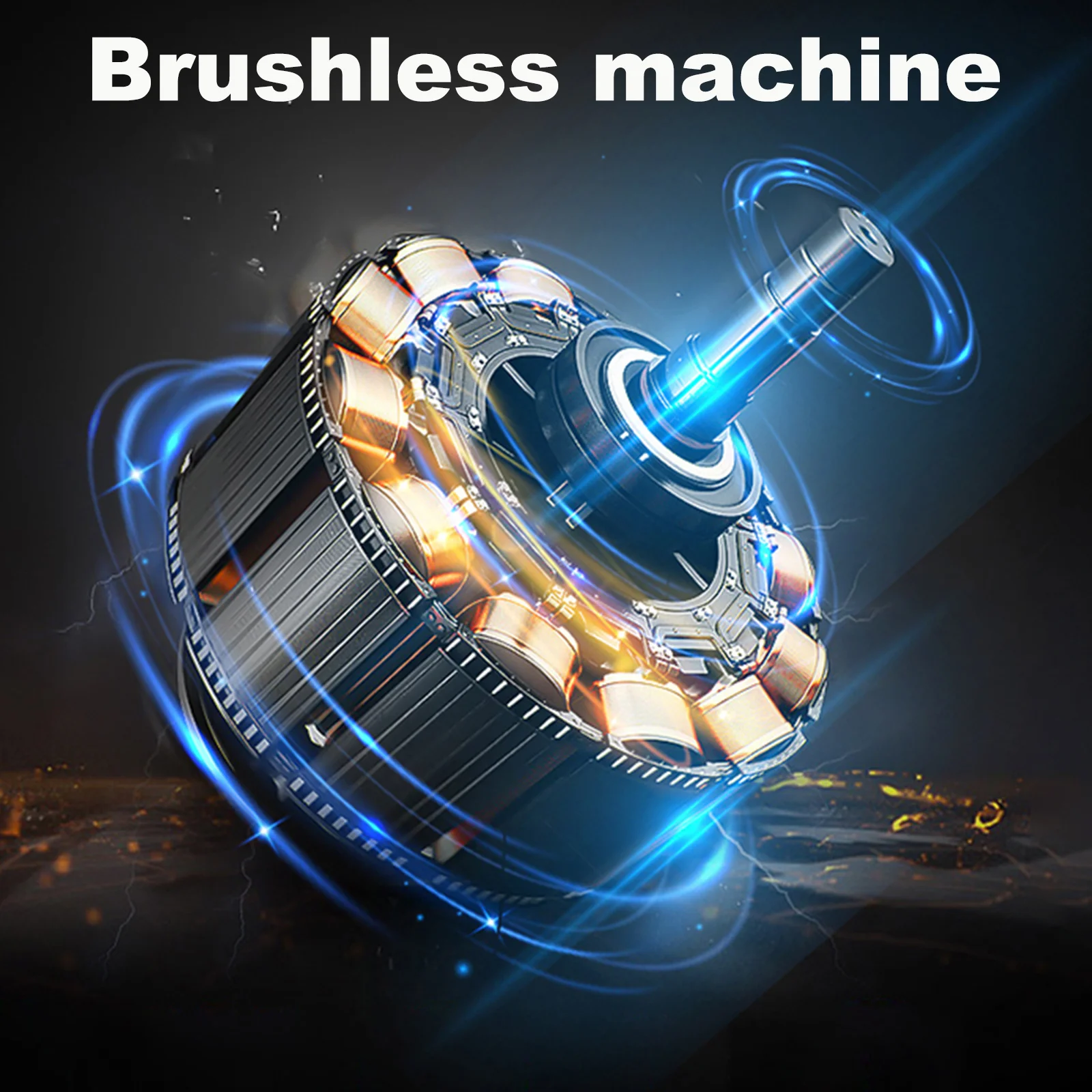 16-Inch Cordless Chainsaw High-Speed 42V 1350W Brushless 2x2000mAh Batteries 3 Chains 2 Chargers for Wood Cutting Tree Trimming