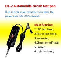 Upgrade New Auto Circuit Tester DC 0-36V Vehicle Pulse Sensor Signal LED Light Testing Pen Probe Car Power Voltmeter