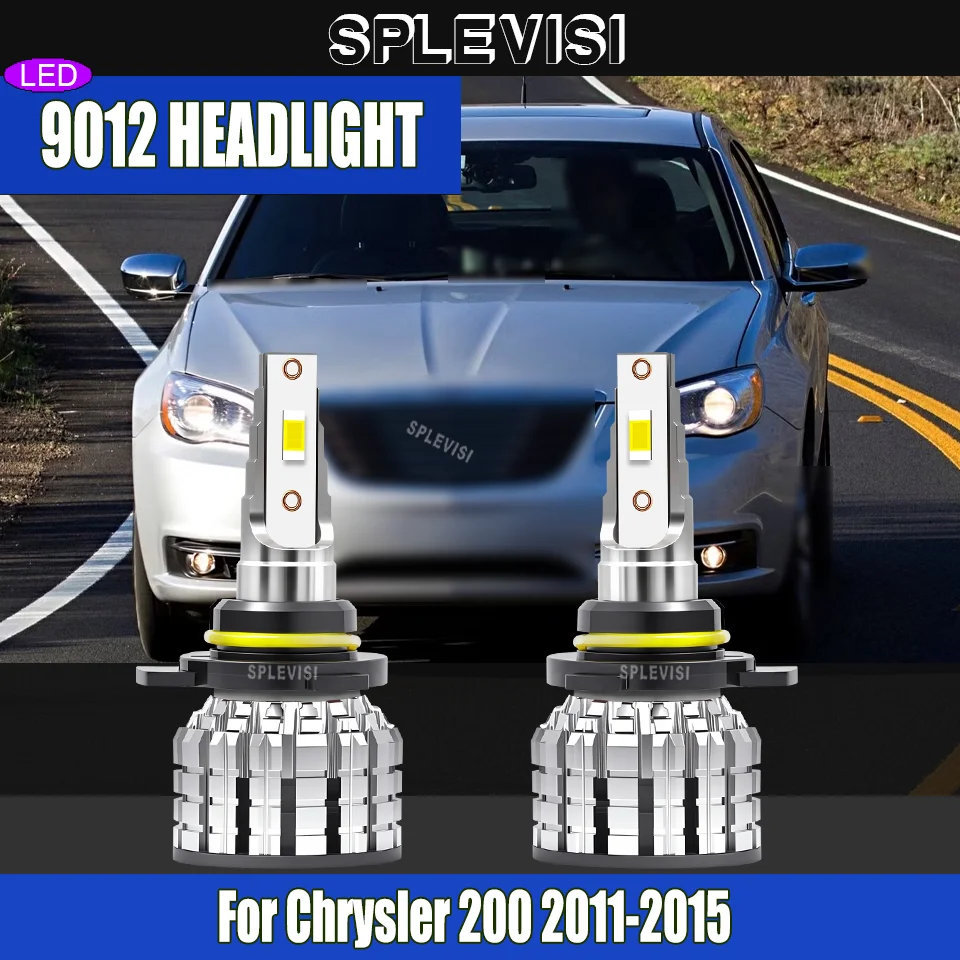 

Durable Car light Bulb LED Headlight Kit - 60,000 Hours Lifespan Guaranteed 6000k 12v For Chrysler 200 2011 2012 2013 2014 2015