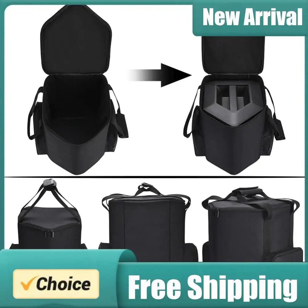 

Dual Zipper Hard Protective Bag Hard Travel Case Scrarch Proof Travel Case with Pockets Fall Preventive Suitable for Bose S1 Pro
