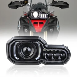 オートバイ用LEDヘッドライト,BMW用ハイビームおよびロービームヘッドライト,BMW用drl f800gs f800gs adv f800r f700gs f650gs