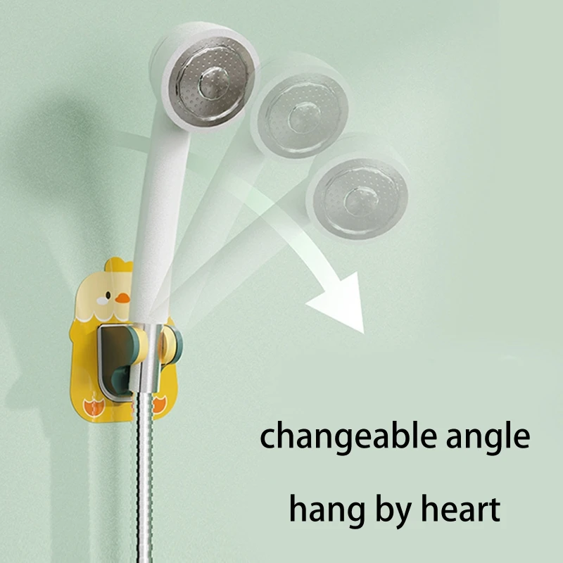 Shower Rack Punch-free Rotable Shower Stand Punch-Free Rotation For Bathroom