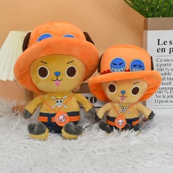 20CM Tony Chopper Plush Toys ONE PIECE Monkey D Luffy The Straw Hat Pirates Sign Soft Stuffed Dolls Birthday Gift
